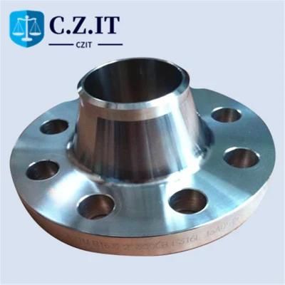 ANSI Wn Sch80 A105 150lb RF Stainless Steel Pipe Flange