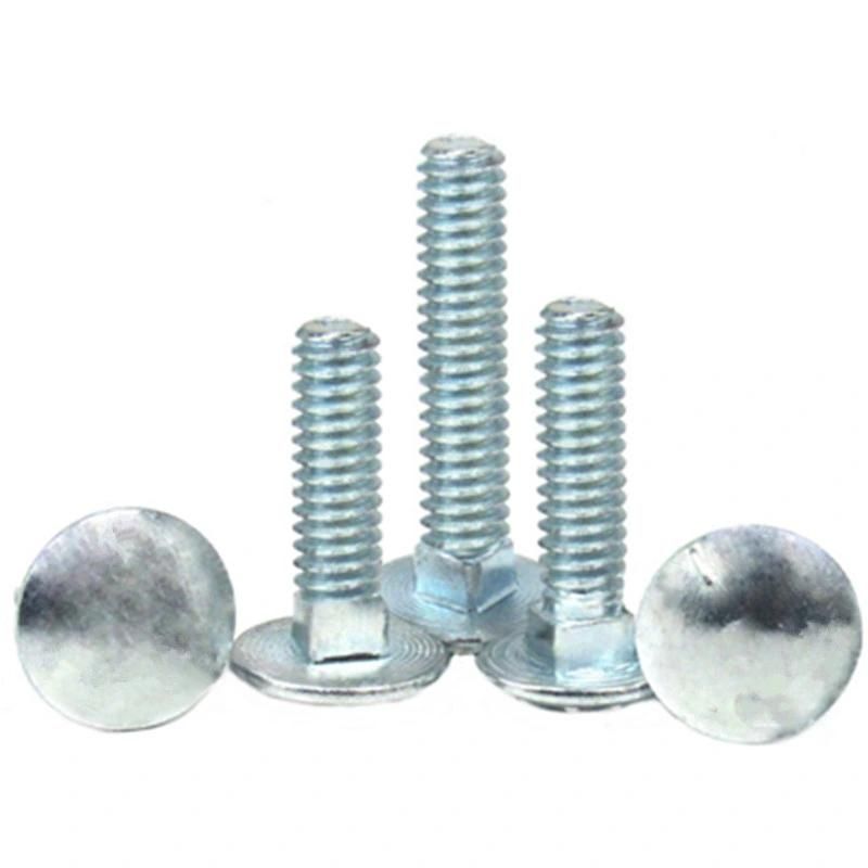 10.9 Grade Carriage Bolt with Blue Zinc Plated