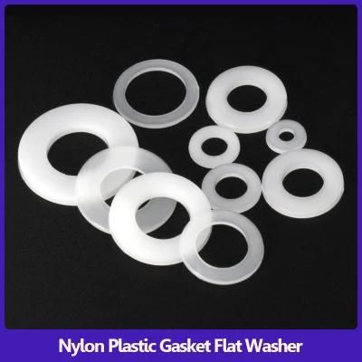 Bearing Nylon Plastic Gasket Flat Washer Gasket Ring for Screw Bolt Wholesale POM Gasket