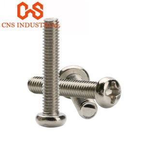 Wholesale Stainless Steel Phillips Pan Head Machine Screw /Cross Recessed Pan Head Screws