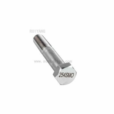254smo Bolts DIN931 Half Thread Hex Head Bolt in Fasteners