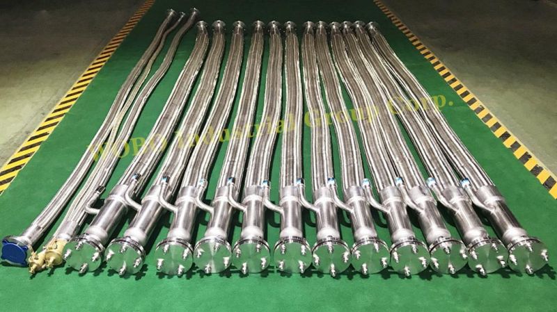 Liquid Oxygen Cryogenic Vacuum Jacketed Hose for Hospital