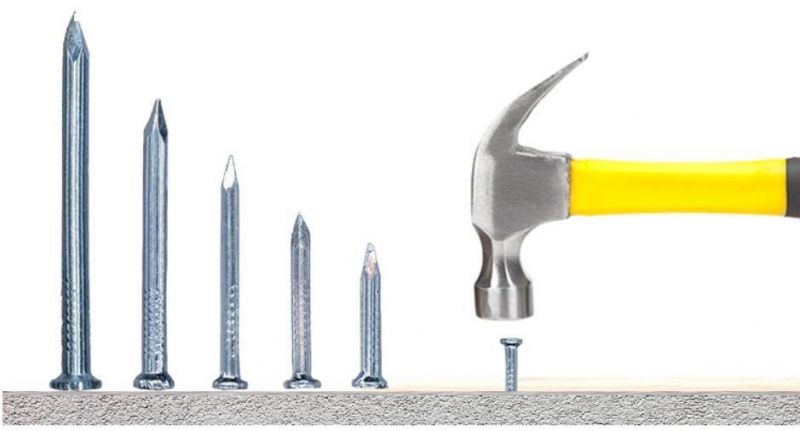 Cheap Price Concrete Nail Spiral Electro Galvanized Concrete Steel Nails