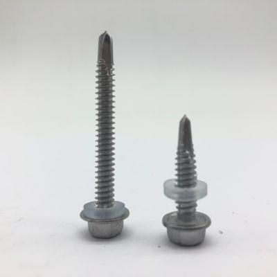 DIN7504K Ss410 Drilling Screw with EPDM Washer