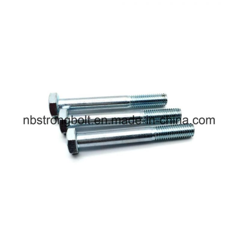 DIN931 Hex Bolt Gr. 10.9 with Zp