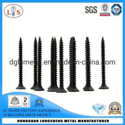 Professional Products Carbon Steel Black Oxide Csk Head Screws