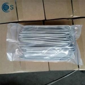 China Factory Quality U Type Nail SOD Landscaping Galvanized Garden Cloth Turf Staples Nails