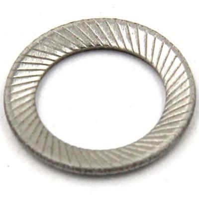 304 Stainless Steel/Carbon Steel Double Tooth Washer/Flat Washer DIN9250