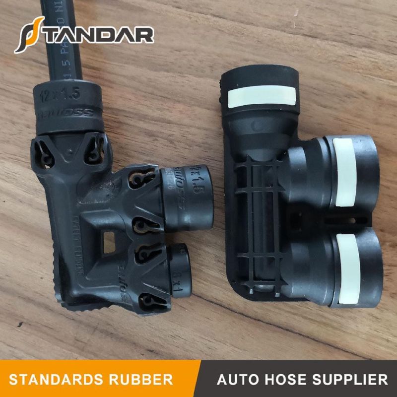 L Type Integral Push-in Air Brake Quick Connect Pneumatic Coupling Fittings