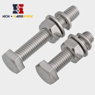 Hex Cap Screw Stainless Steel 304/316 Carriage Hex Bolt