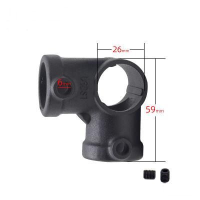 Scaffolding Clamps Tube Clamp Side Outlet Elbow 90-Degree Aluminum Structural Pipe Fittings