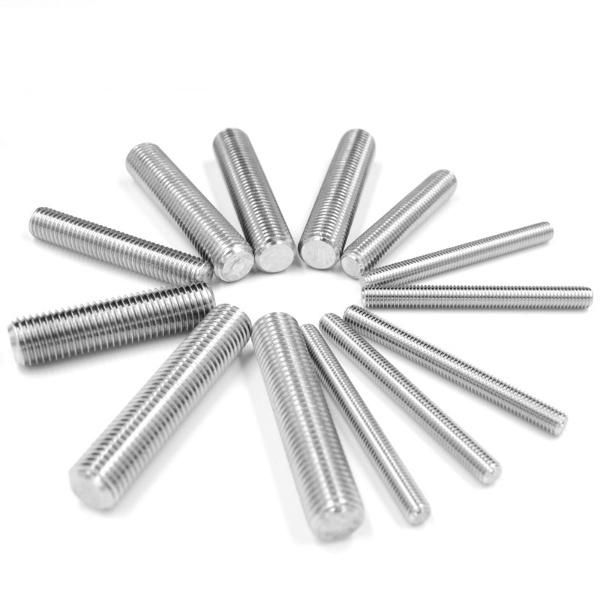 Stainless Steel SS304 or SS316 A2 or A4 DIN975 M2-M52 Stud Bolt Threaded Rod