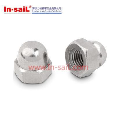 DIN 74361A-1982 Hexagon Spherical Nuts with Flange