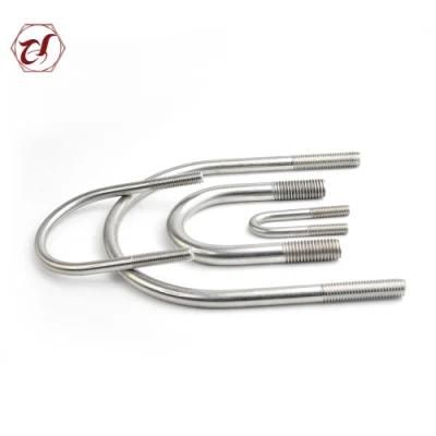 Full Thread Stainless Steel A2 Nut and U Shap Clamp Bolt/Customize U Bolt