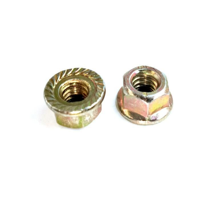 High Quality Carbon Steel Color Zinc Plating DIN6927 Prevailing Torque Type All-Metal Hexagon Nuts