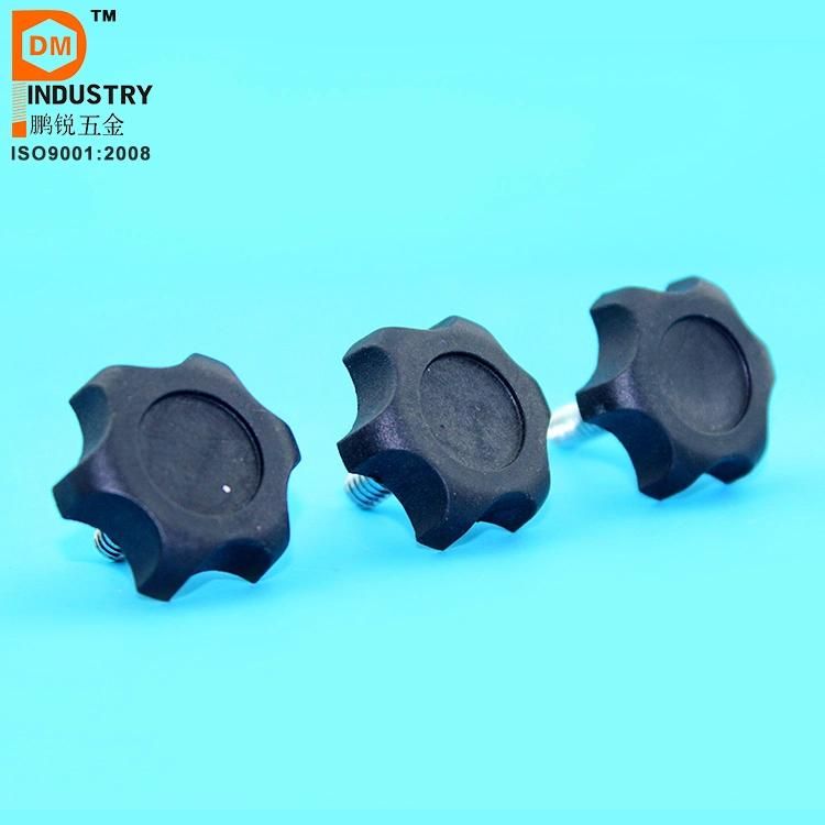Six Star Plastic Thumb Screw Plastic Knob Thumb Screw Stainless Screw Plastic Screw and Nut Plastic Fastener