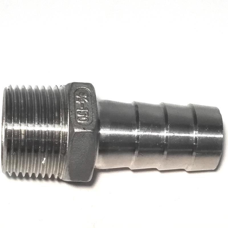 Forged Stainless Steel Pipe Fitting Thread Screw Hex Hose Nipple