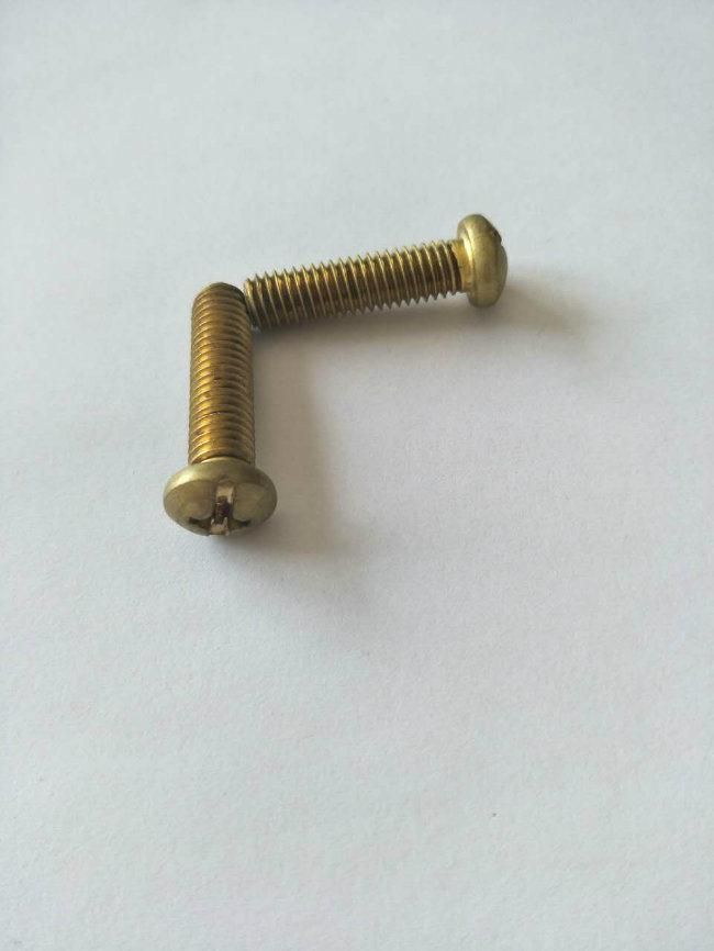 DIN/ANSI/BS/JIS Carbon-Steel/Stainless-Steel Pan Head Phillips Slotted for Building Car Machine