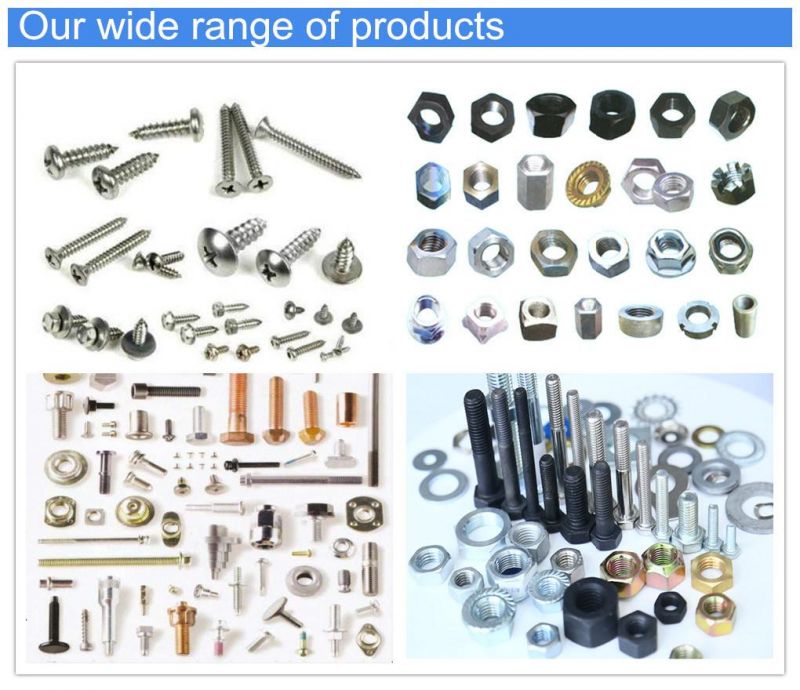 Grade 8.8 10.9 12.9 Different Types Railway Anchor Elevator Bolt Nut and Washer