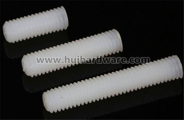 Factory Price Factory Price Plastic Nylon Slotted Flat Point Set Screw Slotted Flat Point Set Screw