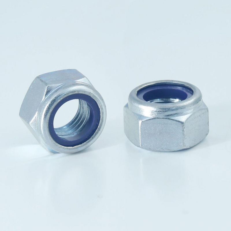 DIN982 Lock Nut Prevailing Torque with Non-Metallic Insert Grade 8
