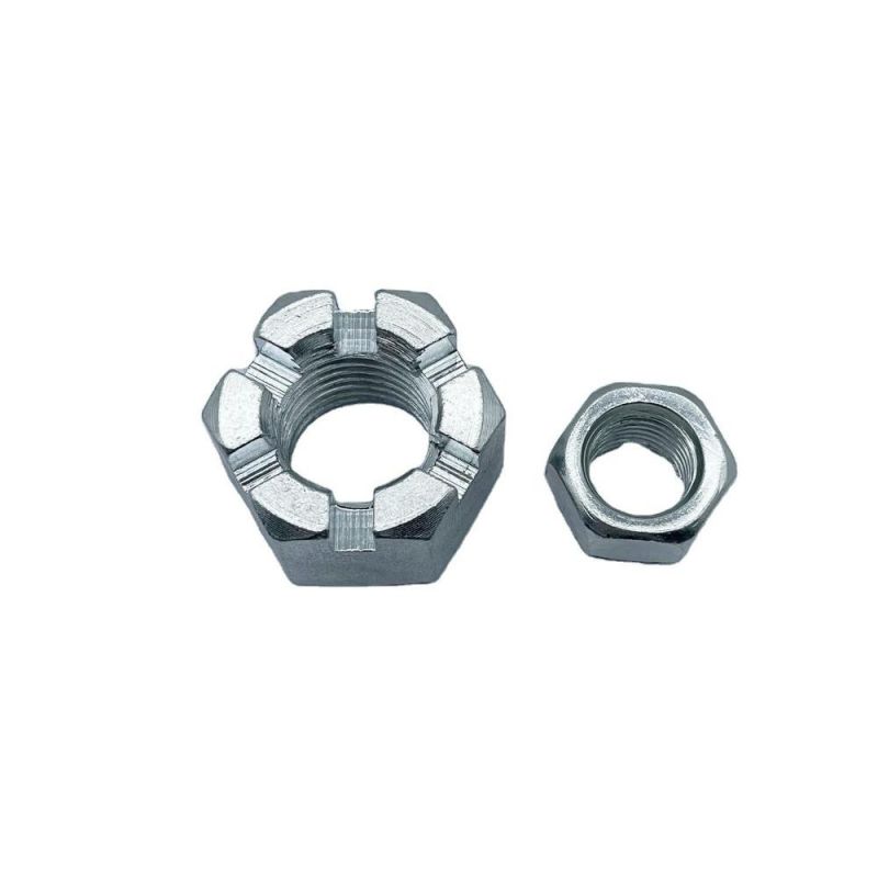 Hexagonal Slotted Nut (DIN935)