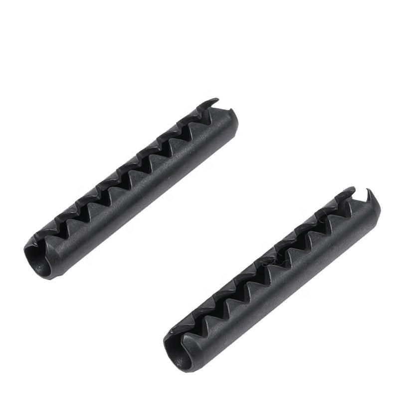 Slotted Dowel Double Spring Pin, Cotter Pin, Tooth Waved Spring Pin Carbon Steel Zinc Plated Galvanized