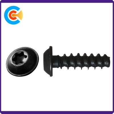 Plating Black Zinc M6 Self Tapping Screw with Washer