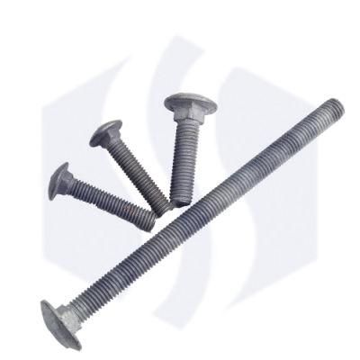 Hot DIP Galvanized Grade 4.8 DIN603 Carriage Bolt