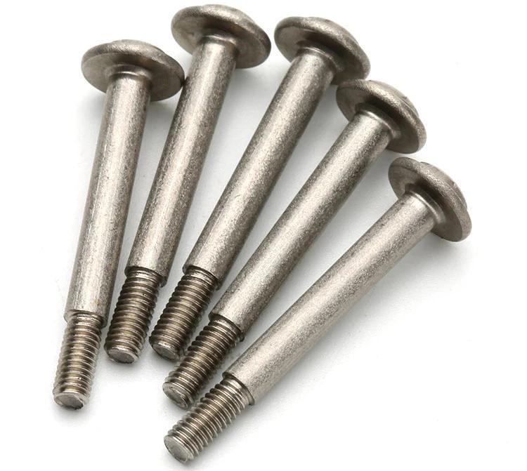 Stainless Steel Pan Washer Collar Head Phillips Shoulder Machine Screws