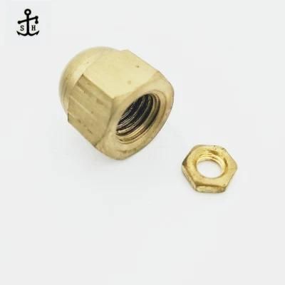 Factory Sale M5-M10 Brass Hex Head Dome Cap Blind Nut Made in China