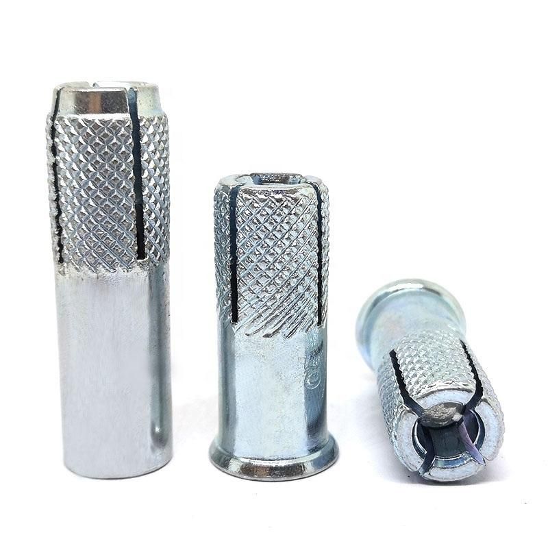 Carbon Steel M14 M16 Zinc Plated Fixing Concrete Drop in Anchor or Without Lip Expansion Anchor Bolt Masonry Anchor Concrete Bolt
