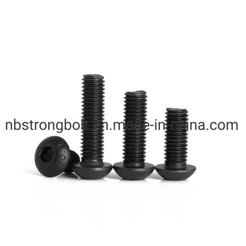ISO7380 Hexagon Socket Button/Round Head Machine Screw