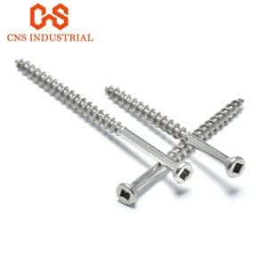 Stainless Steel Square Slot Pan Head Tapping Screws