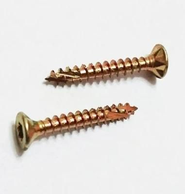 Single Thread Pozi Drive Recess Steel Chipboard Screw