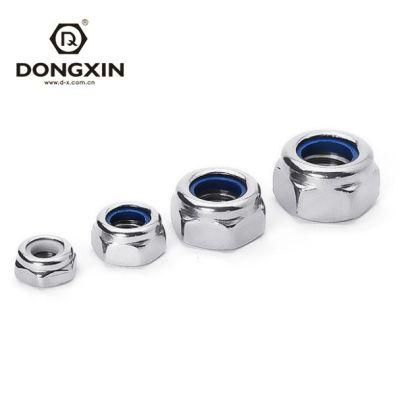 DIN982 DIN985 Carbon Steel Nylock M30 X 1.5 Lock Nut with Nylon Insert