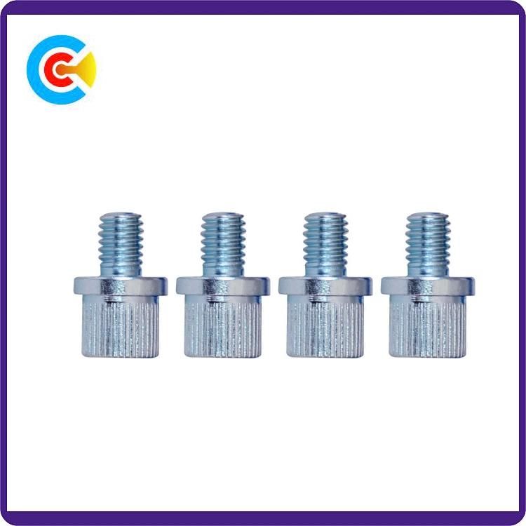 DIN/ANSI/BS/JIS Carbon-Steel/Stainless-Steel Inner Hexagon Knurled with Screws for Building Railway