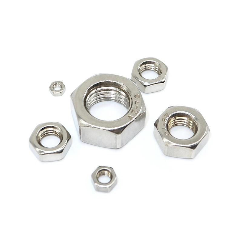 DIN934 High Strength Stainless Steel Hex Nut Stainless Steel