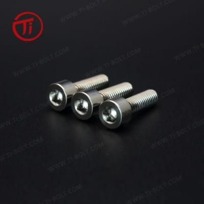 M6&times; 30mm Titanium Allen Head Bolts Titanium Alloy