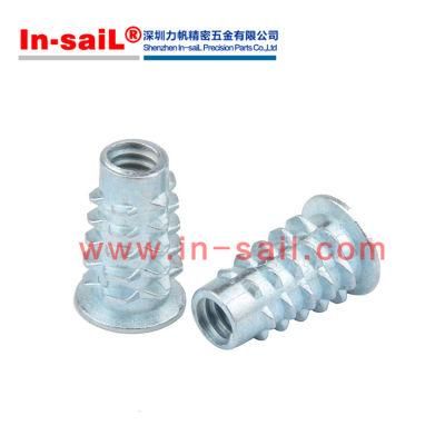 Inexpensive Inserts for Use in Ready-to-Assemble furniture, Galvanized Steel