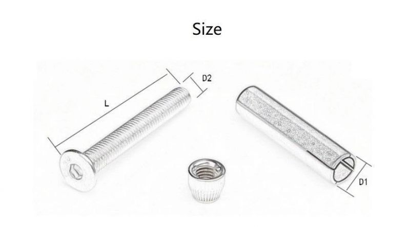 Hexagon Socket Countersunk Expansion Anchor Bolt Sleeve Anchor