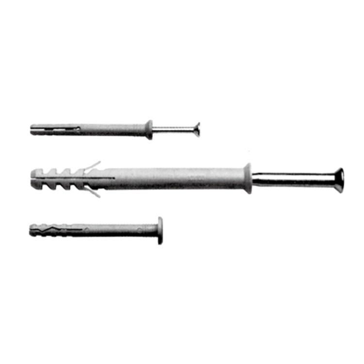 Nylon Anchor, PA6 PE PP Wall Anchor with Screws, Plastic Nylon Frame Anchor