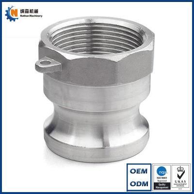 OEM 5 Axis CNC Machining Centre Stainless Steel Industrial Parts Thread Pipe
