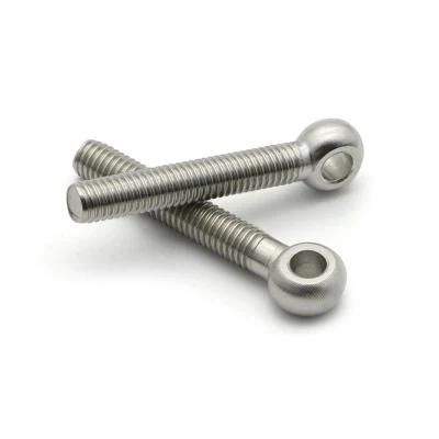 M5 M6 M8 M10 M12 M14 DIN444 Full Threaded 304 Stainless Steel Eye Bolt