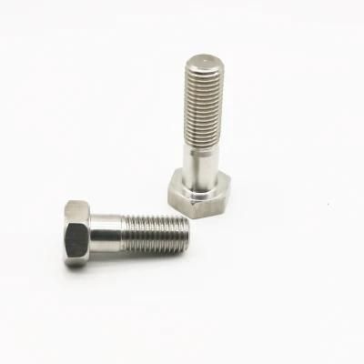 Made in China Bolt and Nut Fastener Stainless Steel 304 316 Hex Head Cap Screws Tap Bolts DIN 933 DIN931 Hex Bolt