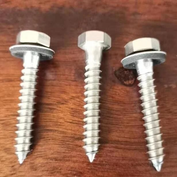 Hexagonal Head Wood Screws/Stainless Steel Hex Head Lag Sccrew/Lag Bolts/Coach Screws/Hex Flange Head Wood Screws, Wood Screw Lag Bolt