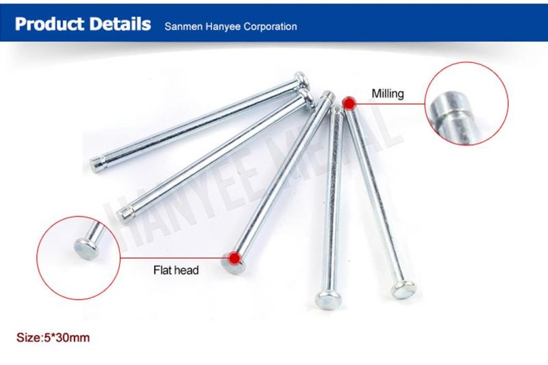 Recreational Vehicle Part Cold-Heading Then CNC Hinge Pin