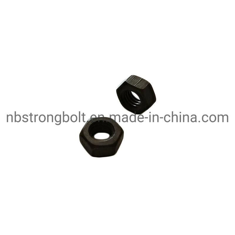 ISO 4032 Hex Nut 8 with Black