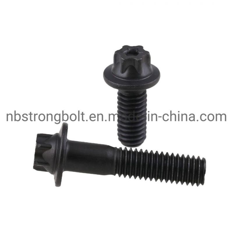 Steel Hexalobular Head Bolts with Large Flange DIN34801