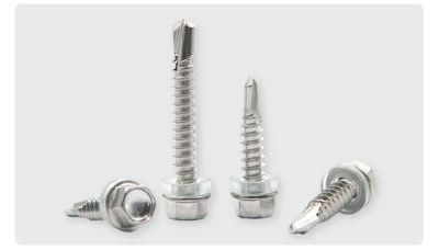 External Hexagon Tapping Screw Flange Stainless Steel Bolt